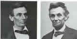 Photograph Comparisons of Abraham Lincoln, 1860-1865