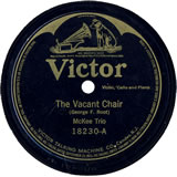 "The Vacant Chair" by McKee Trio (1916)