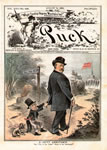 "A Petty Annoyance," Puck, August 5, 1885