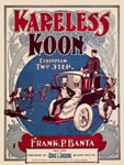 Sheet Music: "Kareless Koon" (1899)