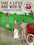 Sheet Music: "Take a Little Ride With Me" (1906)