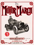 Sheet Music: "The Motor March" (version 2, 1906)