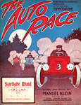 Sheet Music: "The Automobile Race (theatrical play)" (1907)