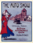 Sheet Music: "The Auto Show" (1908)