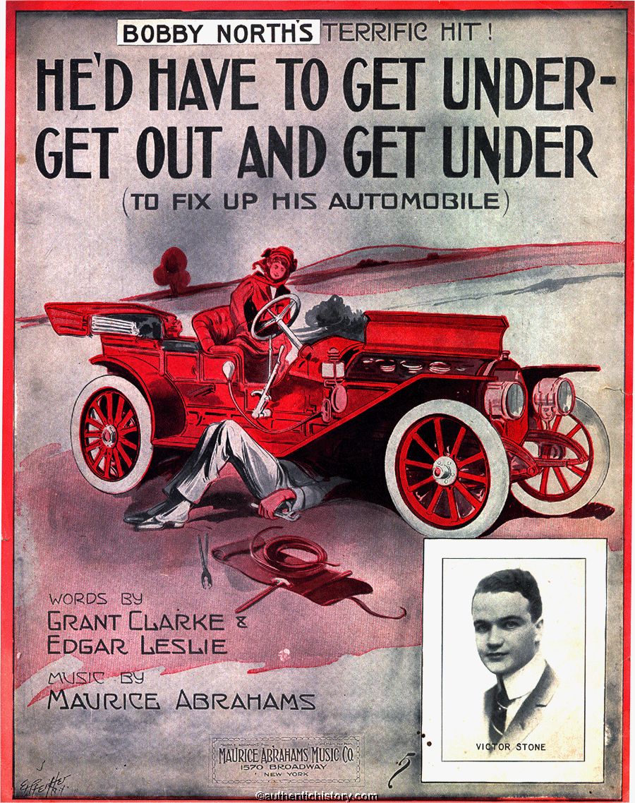 He'd Have To Get Under--Get Out and Get Under (To Fix Up His Automobile)