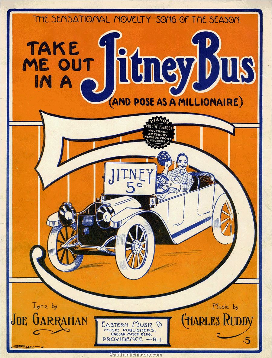 Take Me Out In a Jitney Bus