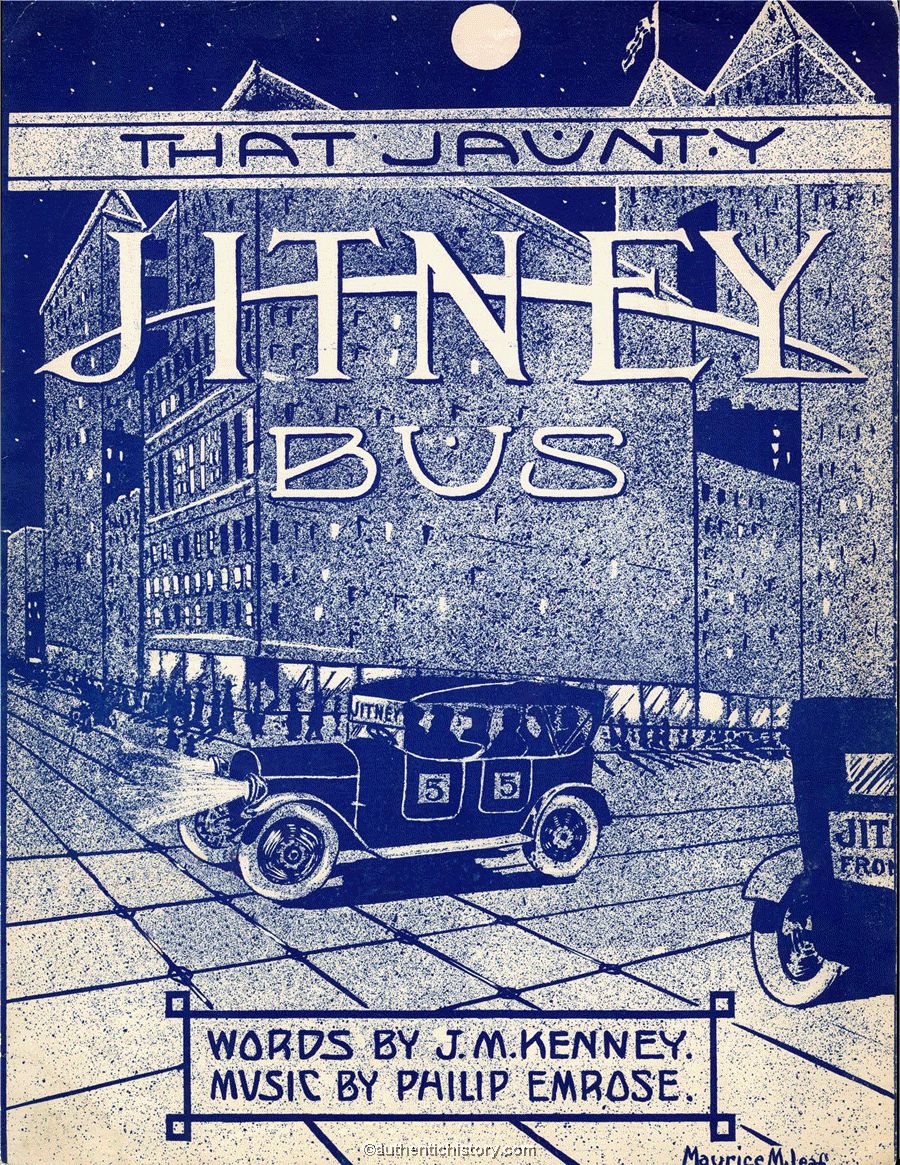 That Jaunty Jitney Bus!