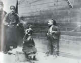 Greek children in gotham Court