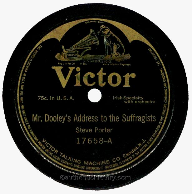 Mr. Dooley's Address to the Suffragists