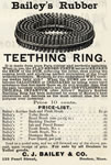 Bailey's Teething Ring (and other hygiene items listed)