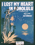 Sheet Music: "I Lost My Heart In Honolulu" (1916)