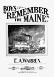 Sheet Music: "Boys 'Remember The Maine'" (1898)