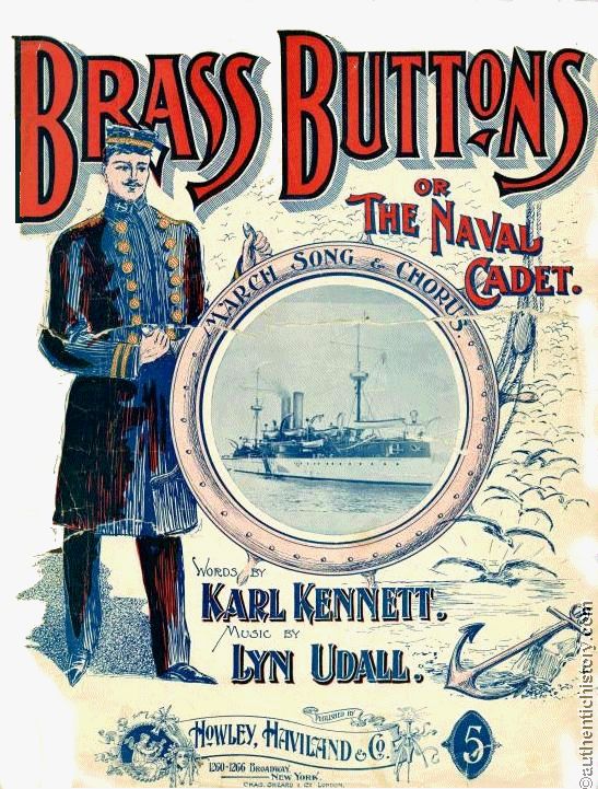 Brass Buttons, or, The Naval Cadet