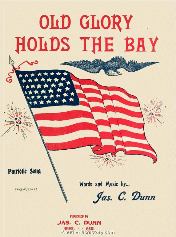 Old Glory Holds The Bay