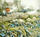 Print: Black infantry at San Juan Hill