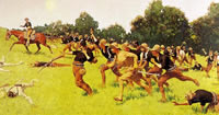 Charge of The Rough Riders at San Juan Hill by Frederic Remington