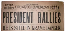 Headline from the Chicago American, September 13, 1901