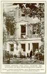 Photograph of the bombing of Attorney General A. Mitchell Palmer's House, June 6, 1919