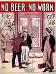 Sheet Music: "No Beer, No Work" (1919)