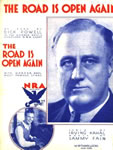 Sheet Music: "The Road is Open Again" (1933)