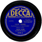 "F.D.R. Jones" by Chick Webb & Ella Fitzgerald (1938)