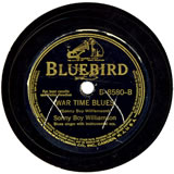 "War Time Blues" by Sonny Boy Williamson (1940)