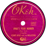 "What's Your Number?" by Count Basie (1940)