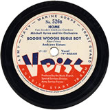 "Boogie Woogie Bugle Boy" by Andews Sisters V-Disc version (1944)