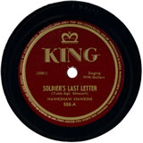 "Soldier's Last Letter" by Hawkshaw Hawkins (1946)