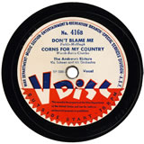 "Corns For My Country" (V-Disc) by Andrews Sisters (1944)