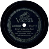 "Dear Mom" by Sammy Kaye (1941)