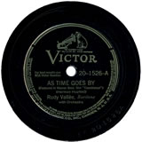 "As Time Goes Boy" by Rudy Vallee (1942)