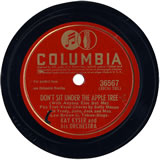 "Don't Sit Under The Apple Tree (With Anyone Else But Me) by Kay Kyser (1942)
