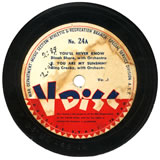 "You'll Never Know" (V-Disc) by Dinah Shore (1943)