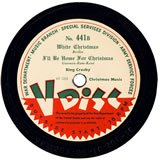 "White Christmas" (V-Disc) by Bing Crosby (1944)