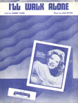 Sheet Music: "I'll Walk Alone" (1944)