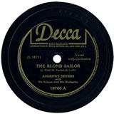 "The Blond Sailor" by Andrews Sisters (1945)