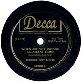 "When Johnny Brings Lelahani Home" by Hoosier Hot Shots (1946)