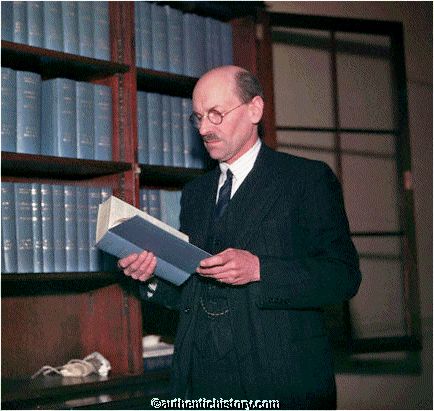 British Prime Minister Clement Attlee