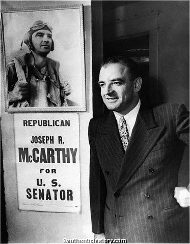 What is Joseph McCarthy famous for?