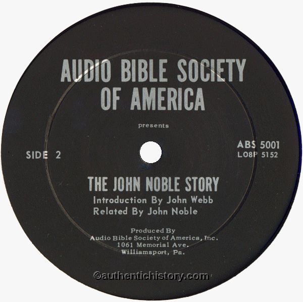 The John Noble Story, Side 2