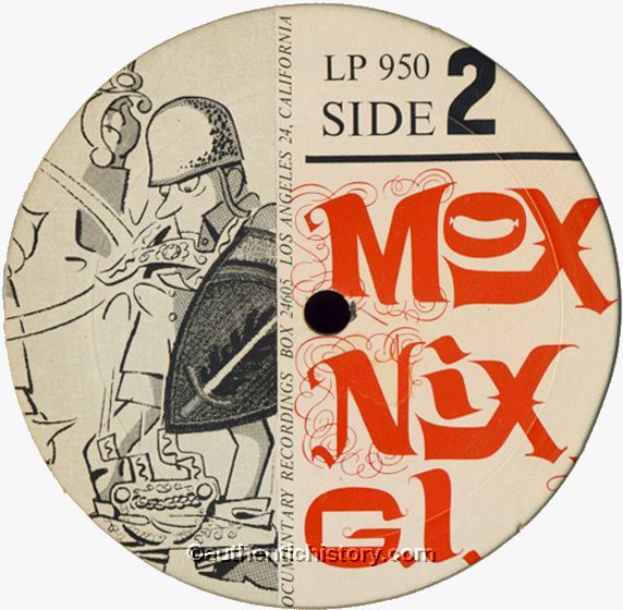 Mox Nix, G.I. Side 1