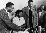 Autherine Lucy & Thurgood Marshall