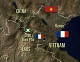 Map: Dien Bien Phu