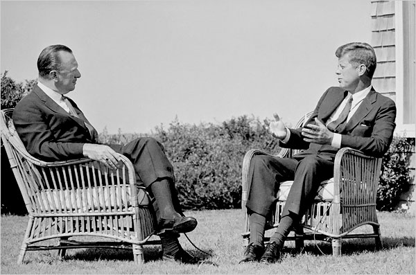 Cronkite interviews JFK