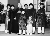 Ngo Dinh Diem and his family