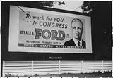 1948 Grand Rapids Billboard, Ford running in primary