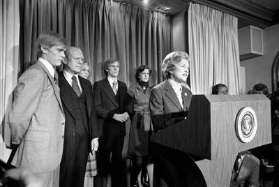 Betty Ford Delivers Concession Speech