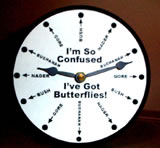 Clock: I'm So Confused I've Got Butterflies