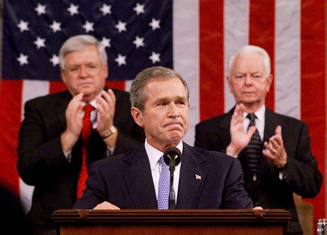 President Bush view 2